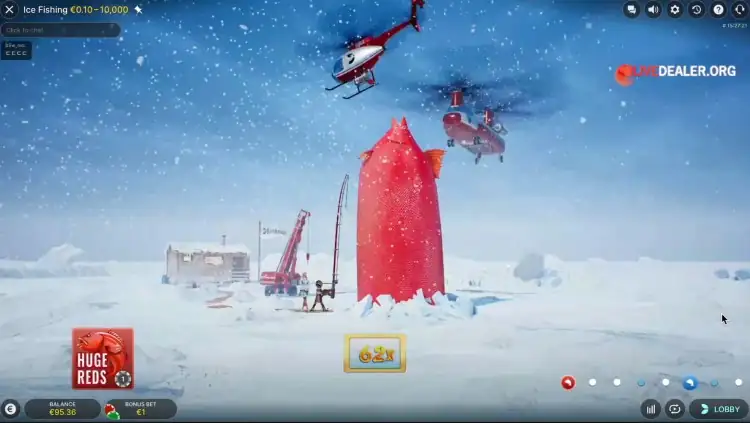Technische Eigenschaften des ice fishing casino